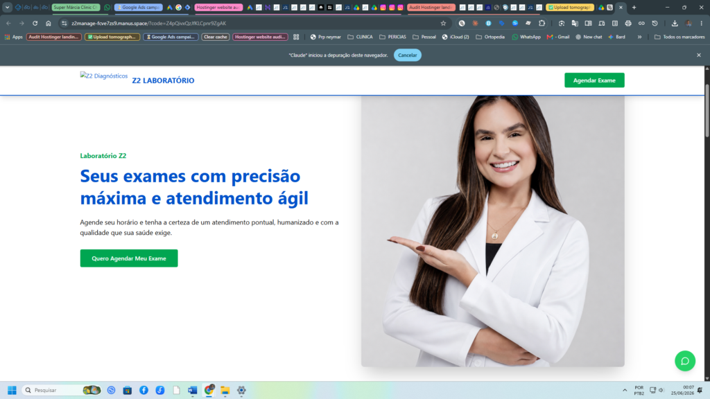 Equipe Z2 Diagnósticos - Clínica de diagnóstico digital em Paraíso do Tocantins